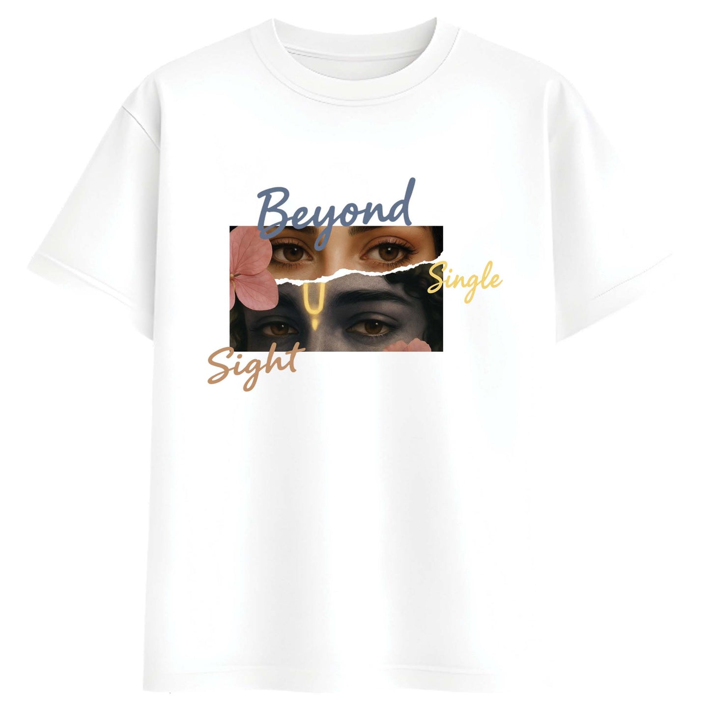 Beyond Single Sight Graphic T-Shirt – Spiritual Aesthetic Unisex Tee