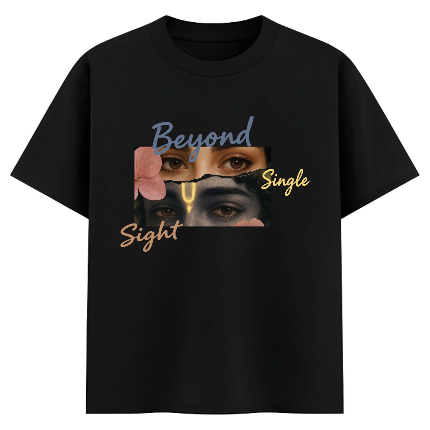 Beyond Single Sight Graphic T-Shirt – Spiritual Aesthetic Unisex Tee