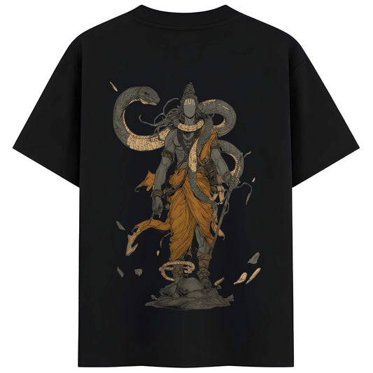 Mahakaal – Lord of Time | Oversized Mahadev Spiritual Streetwear T-Shirt