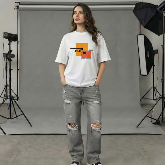 “Future 2026” Oversized T-Shirt | Define Your Future Streetwear Tee