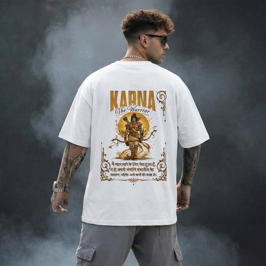 Karna – Made by Karma | Oversized Warrior Mythology Streetwear T-Shirt